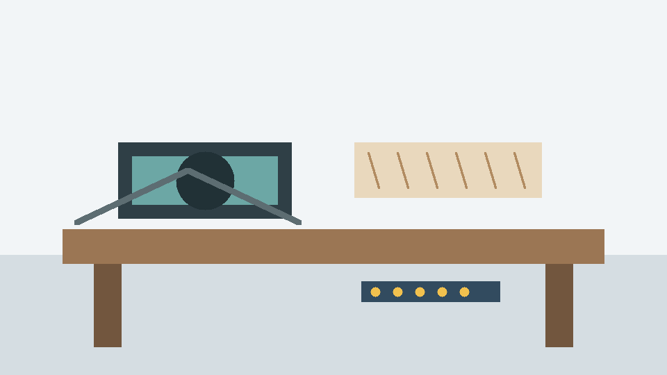 Electronics workbench sketch